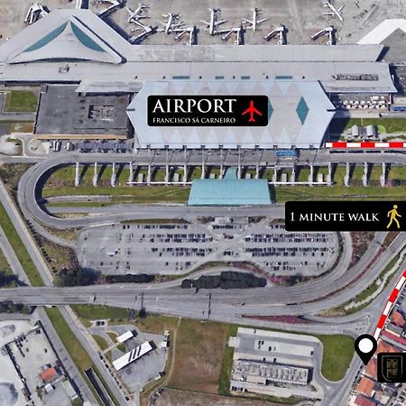 Bed and Breakfast Solar Antigo Porto Aeroporto Maía Esterno foto